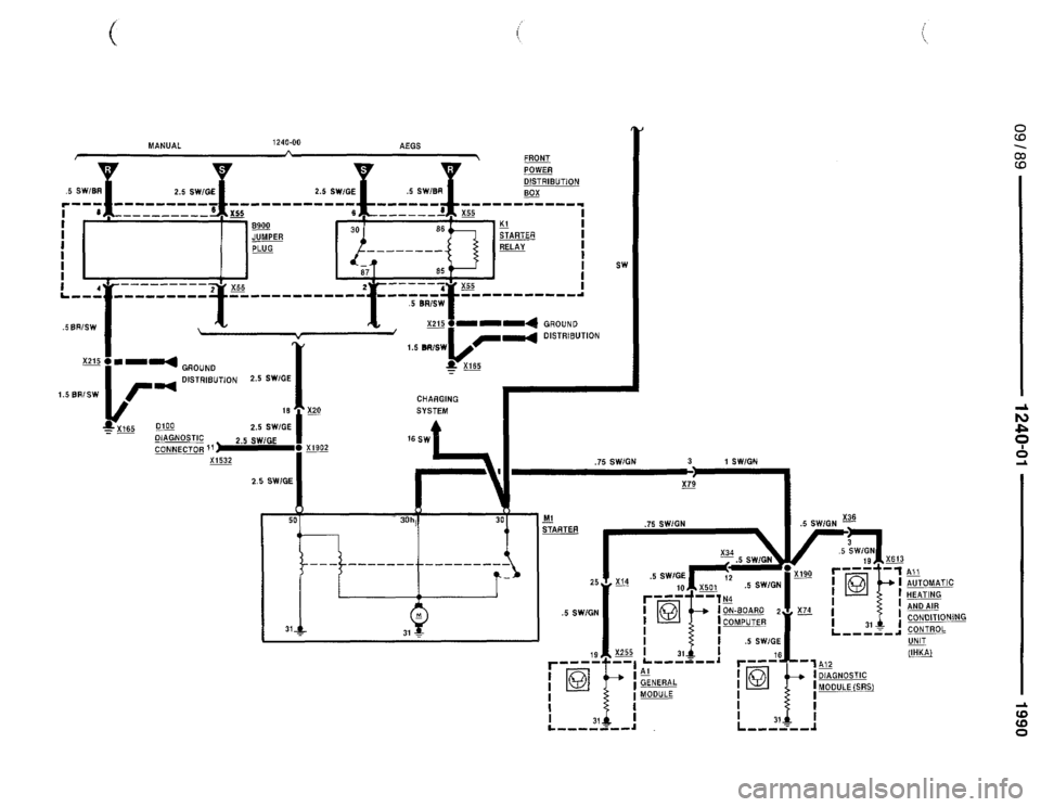 BMW 735i 1990 E32 Electrical Troubleshooting Manual BMW 735i 1990 E32 Electrical Troubleshooting Manual