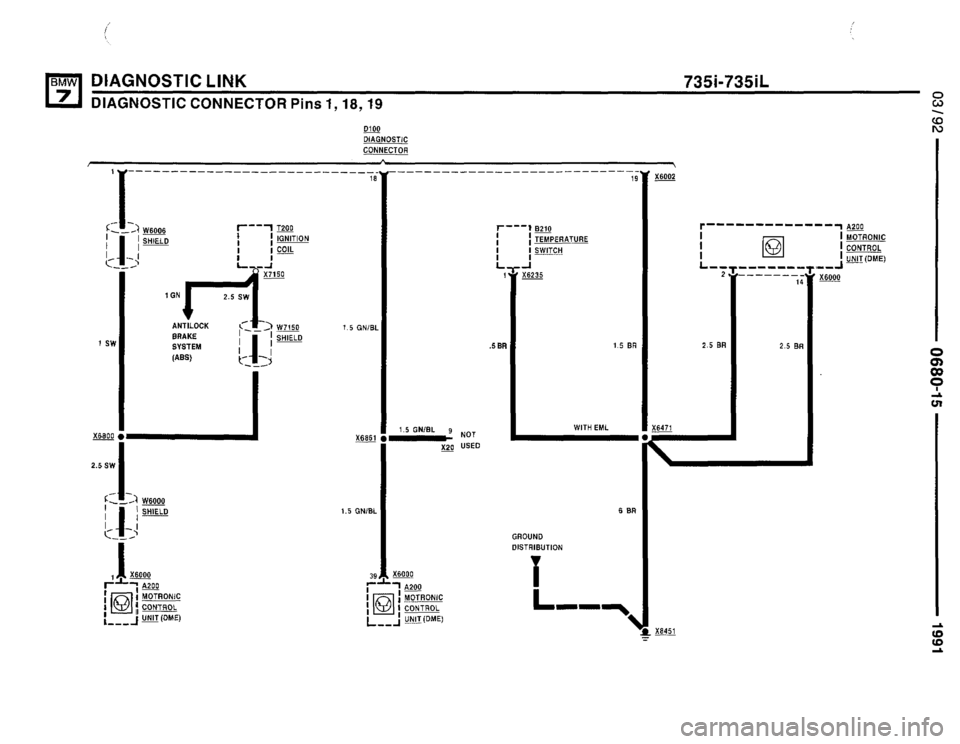 BMW 735i 1991 E32 Electrical Troubleshooting Manual BMW 735i 1991 E32 Electrical Troubleshooting Manual