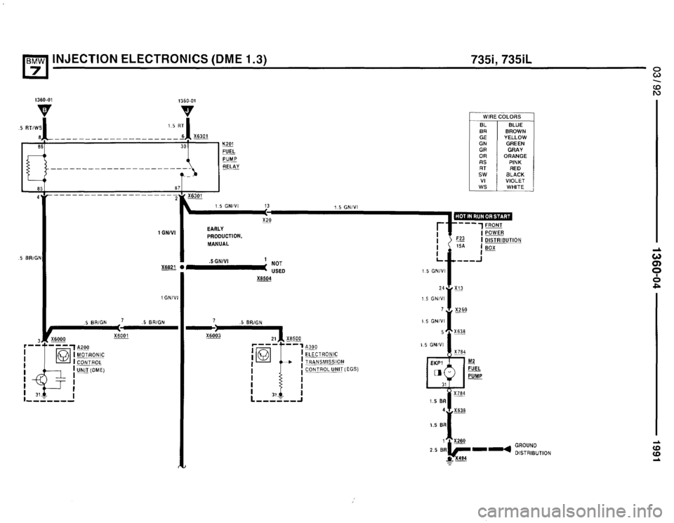 BMW 735i 1991 E32 Electrical Troubleshooting Manual BMW 735i 1991 E32 Electrical Troubleshooting Manual