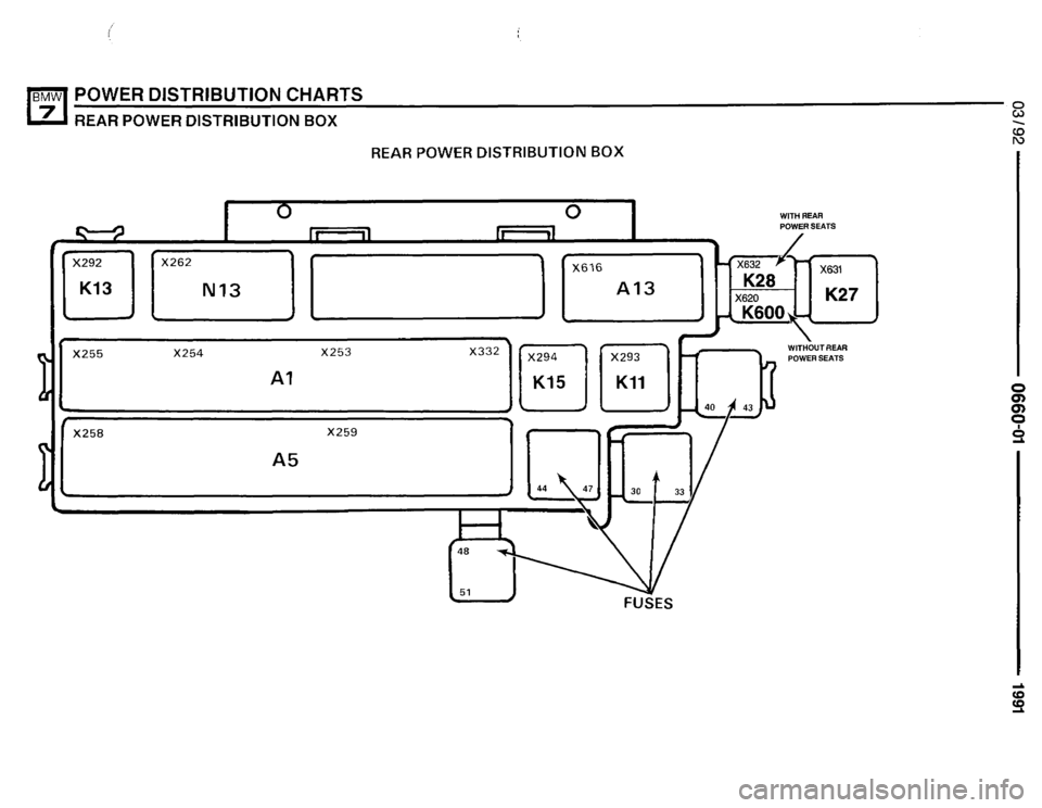 BMW 735i 1991 E32 Electrical Troubleshooting Manual 