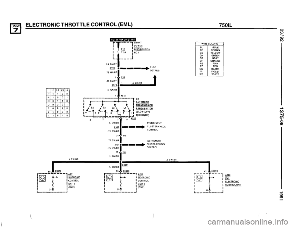 BMW 735i 1991 E32 Electrical Troubleshooting Manual BMW 735i 1991 E32 Electrical Troubleshooting Manual