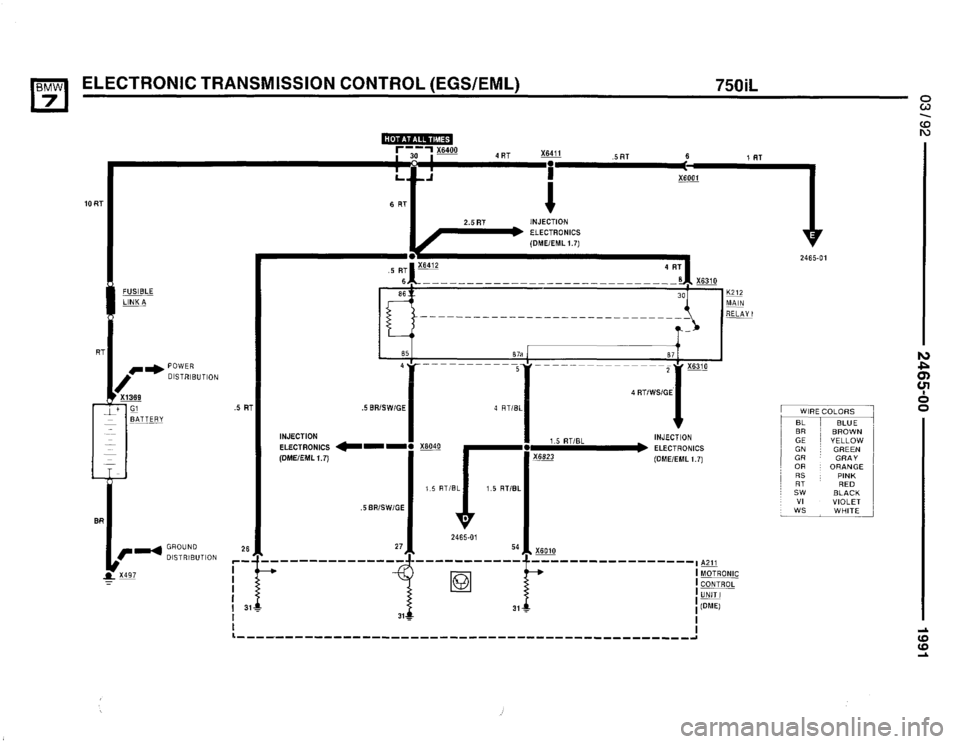 BMW 735i 1991 E32 Electrical Troubleshooting Manual BMW 735i 1991 E32 Electrical Troubleshooting Manual
