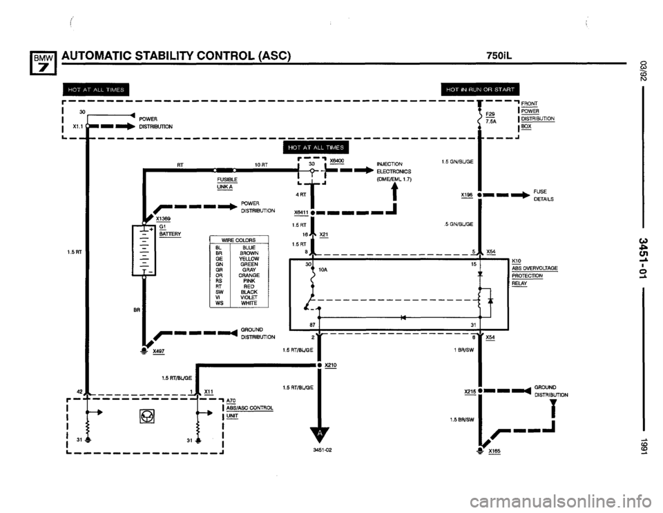 BMW 735i 1991 E32 Electrical Troubleshooting Manual BMW 735i 1991 E32 Electrical Troubleshooting Manual