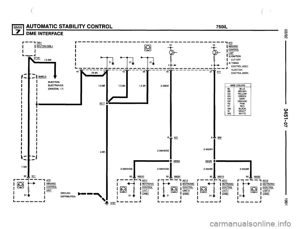 BMW 735i 1991 E32 Electrical Troubleshooting Manual BMW 735i 1991 E32 Electrical Troubleshooting Manual