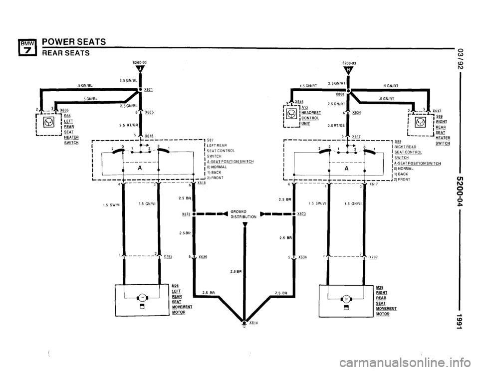 BMW 735i 1991 E32 Electrical Troubleshooting Manual BMW 735i 1991 E32 Electrical Troubleshooting Manual