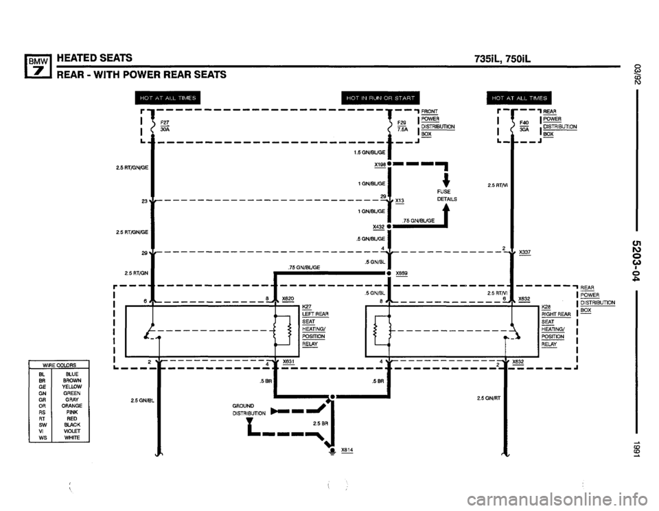 BMW 735i 1991 E32 Electrical Troubleshooting Manual BMW 735i 1991 E32 Electrical Troubleshooting Manual