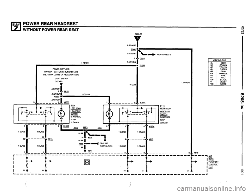 BMW 735i 1991 E32 Electrical Troubleshooting Manual BMW 735i 1991 E32 Electrical Troubleshooting Manual