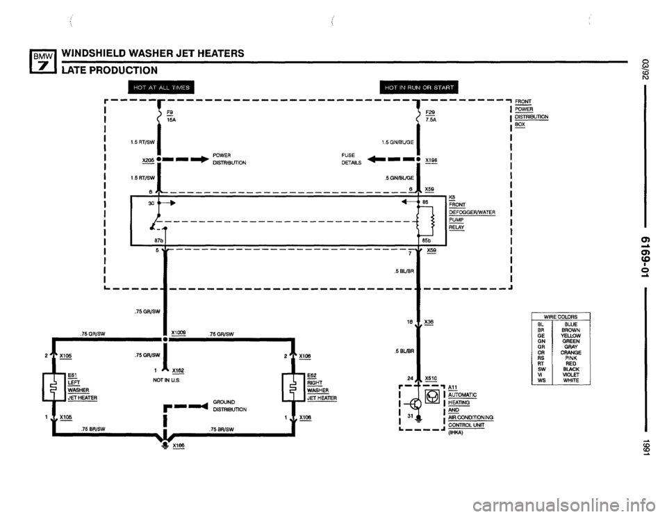 BMW 735il 1991 E32 Electrical Troubleshooting Manual BMW 735il 1991 E32 Electrical Troubleshooting Manual