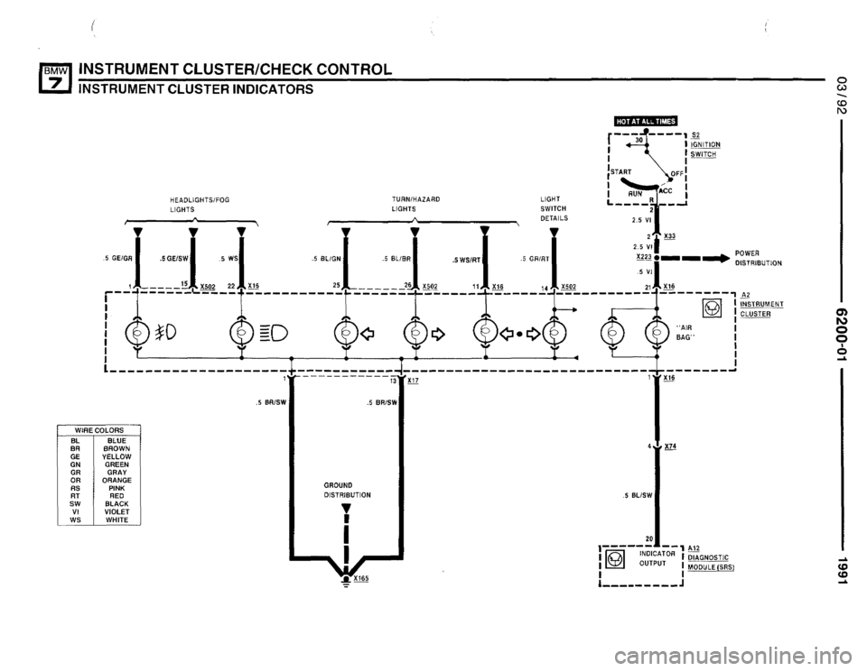 BMW 735i 1991 E32 Electrical Troubleshooting Manual BMW 735i 1991 E32 Electrical Troubleshooting Manual