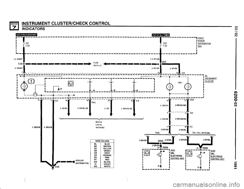 BMW 735i 1991 E32 Electrical Troubleshooting Manual BMW 735i 1991 E32 Electrical Troubleshooting Manual