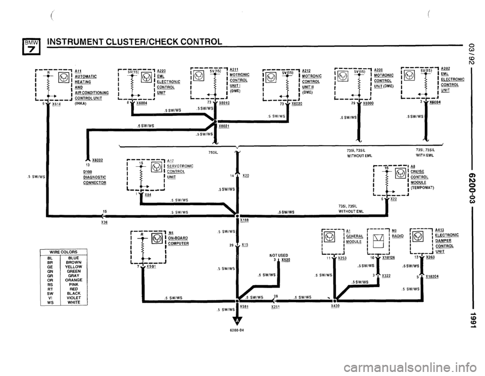 BMW 735i 1991 E32 Electrical Troubleshooting Manual BMW 735i 1991 E32 Electrical Troubleshooting Manual