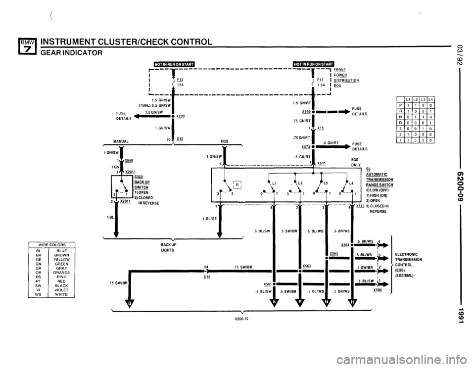 BMW 735i 1991 E32 Electrical Troubleshooting Manual BMW 735i 1991 E32 Electrical Troubleshooting Manual
