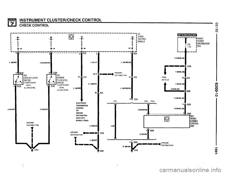 BMW 735i 1991 E32 Electrical Troubleshooting Manual BMW 735i 1991 E32 Electrical Troubleshooting Manual