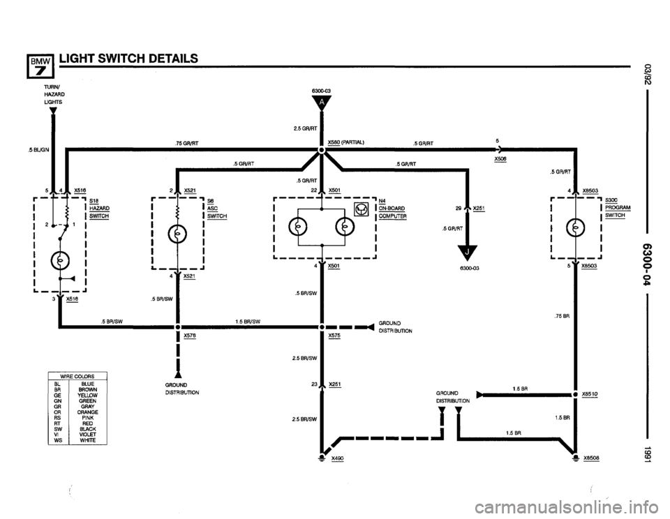 BMW 735il 1991 E32 Electrical Troubleshooting Manual BMW 735il 1991 E32 Electrical Troubleshooting Manual