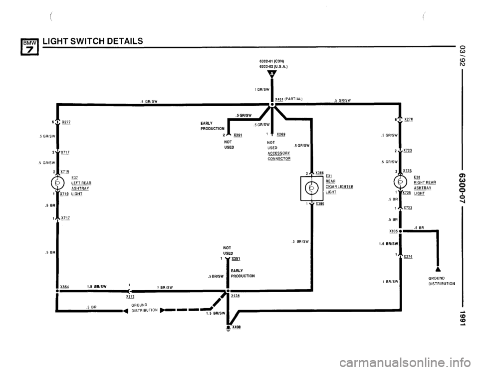BMW 735il 1991 E32 Electrical Troubleshooting Manual BMW 735il 1991 E32 Electrical Troubleshooting Manual