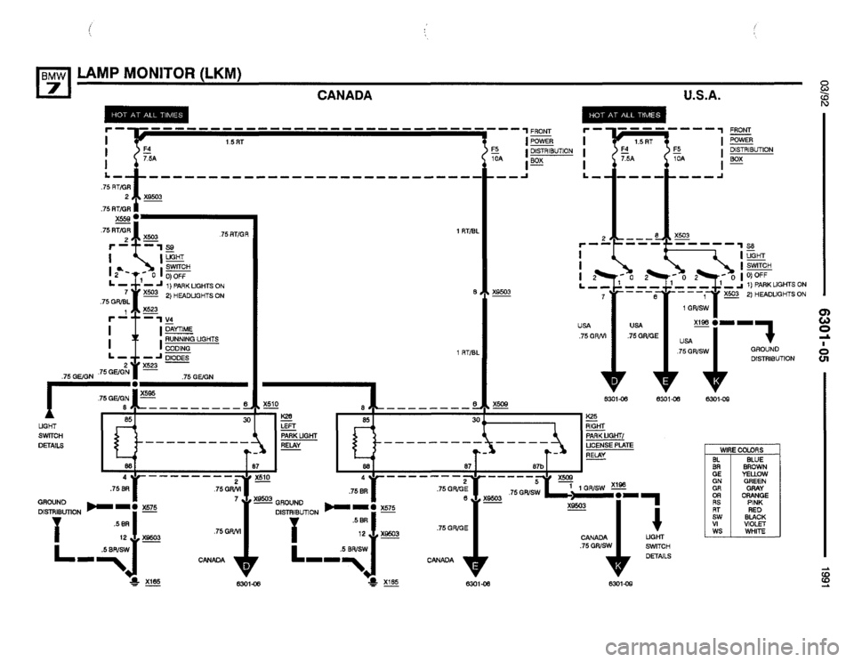 BMW 735i 1991 E32 Electrical Troubleshooting Manual BMW 735i 1991 E32 Electrical Troubleshooting Manual