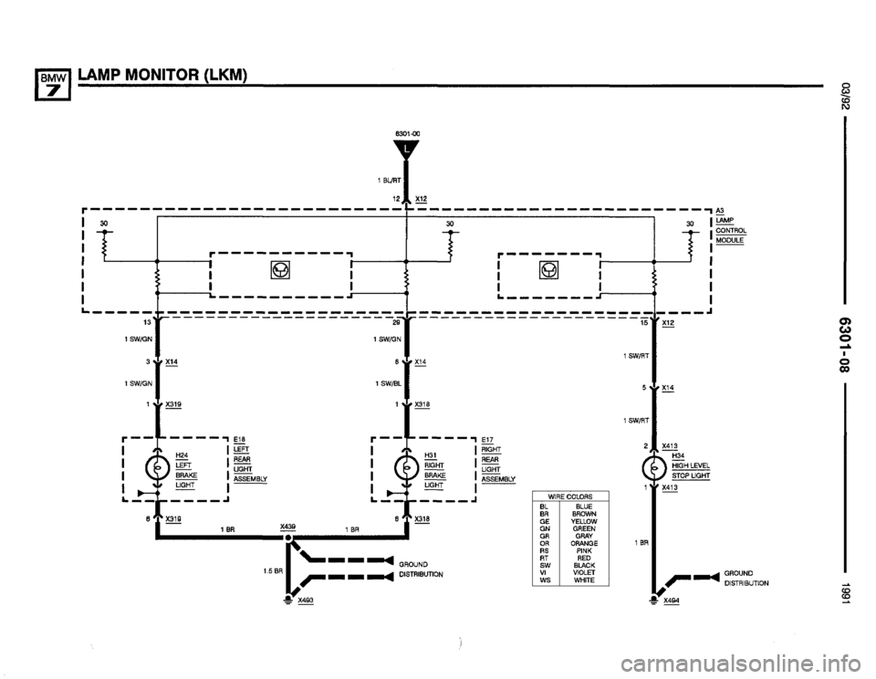BMW 735i 1991 E32 Electrical Troubleshooting Manual BMW 735i 1991 E32 Electrical Troubleshooting Manual