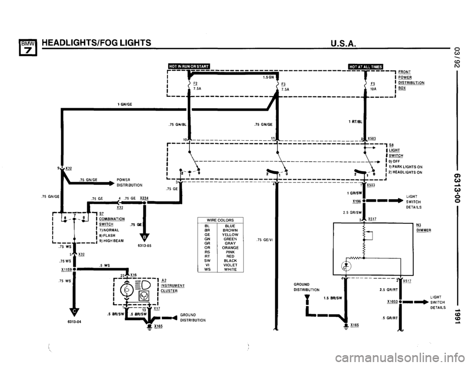 BMW 735i 1991 E32 Electrical Troubleshooting Manual BMW 735i 1991 E32 Electrical Troubleshooting Manual