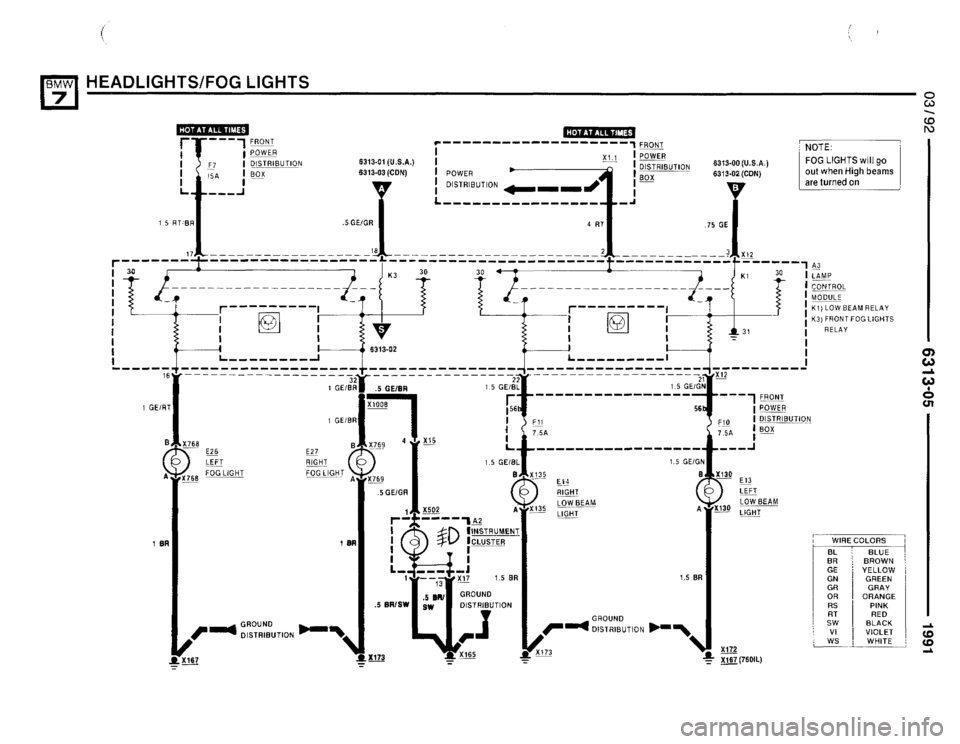 BMW 735i 1991 E32 Electrical Troubleshooting Manual BMW 735i 1991 E32 Electrical Troubleshooting Manual