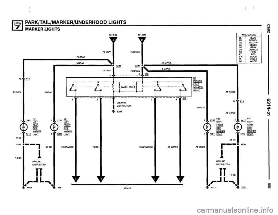 BMW 735i 1991 E32 Electrical Troubleshooting Manual BMW 735i 1991 E32 Electrical Troubleshooting Manual