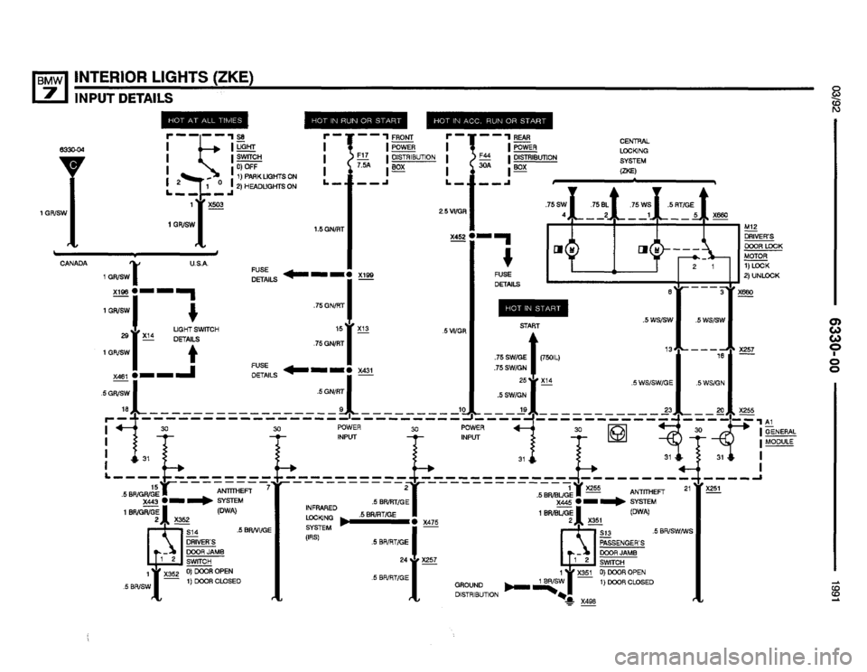 BMW 735i 1991 E32 Electrical Troubleshooting Manual BMW 735i 1991 E32 Electrical Troubleshooting Manual