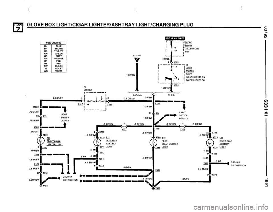BMW 735i 1991 E32 Electrical Troubleshooting Manual BMW 735i 1991 E32 Electrical Troubleshooting Manual