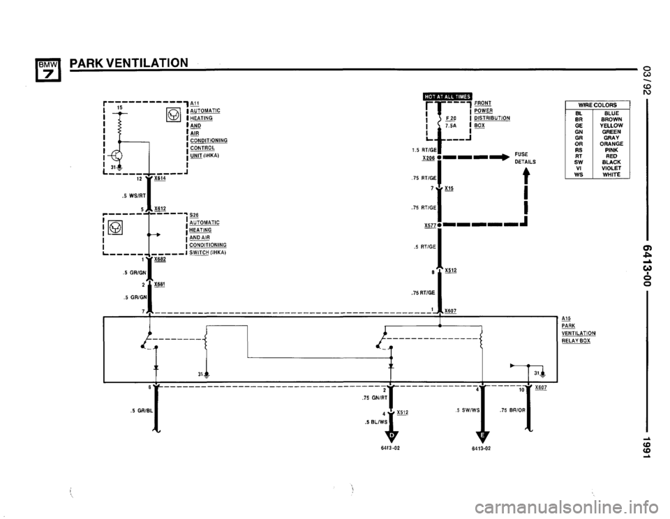 BMW 735i 1991 E32 Electrical Troubleshooting Manual BMW 735i 1991 E32 Electrical Troubleshooting Manual