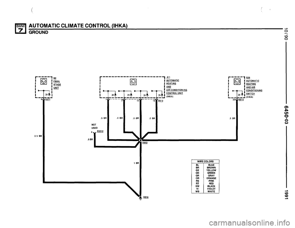 BMW 735i 1991 E32 Electrical Troubleshooting Manual BMW 735i 1991 E32 Electrical Troubleshooting Manual