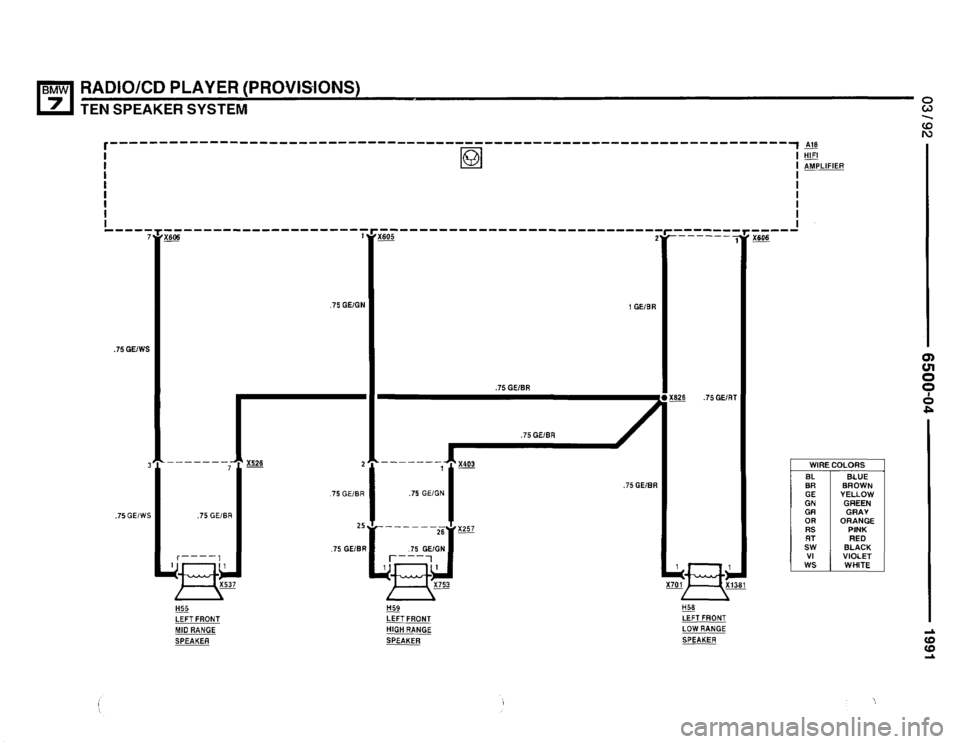BMW 735i 1991 E32 Electrical Troubleshooting Manual BMW 735i 1991 E32 Electrical Troubleshooting Manual