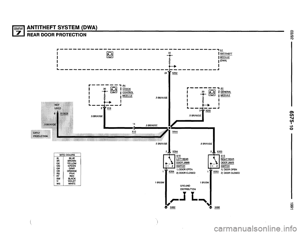 BMW 735il 1991 E32 Electrical Troubleshooting Manual BMW 735il 1991 E32 Electrical Troubleshooting Manual