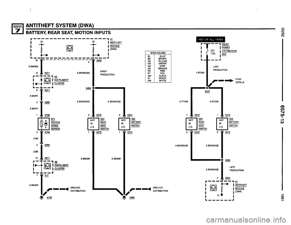 BMW 735il 1991 E32 Electrical Troubleshooting Manual BMW 735il 1991 E32 Electrical Troubleshooting Manual