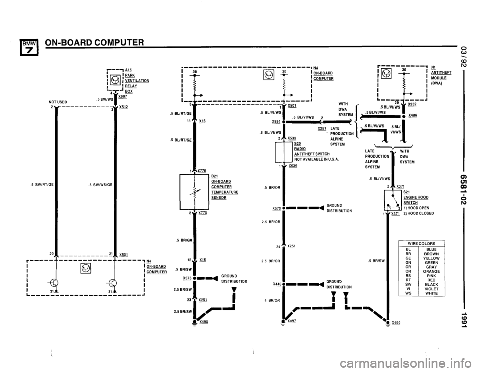 BMW 735il 1991 E32 Electrical Troubleshooting Manual BMW 735il 1991 E32 Electrical Troubleshooting Manual