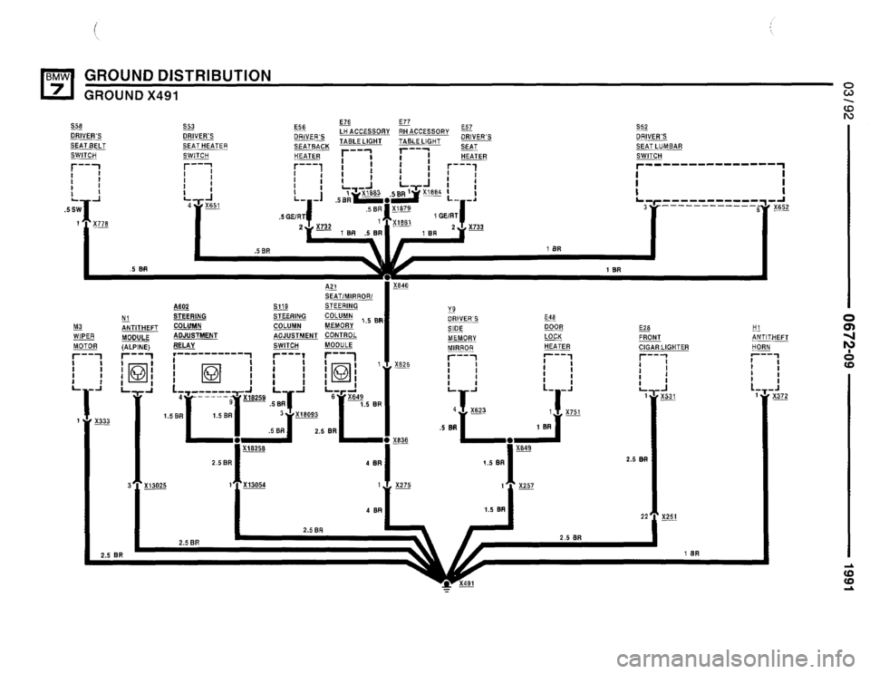 BMW 735i 1991 E32 Electrical Troubleshooting Manual BMW 735i 1991 E32 Electrical Troubleshooting Manual