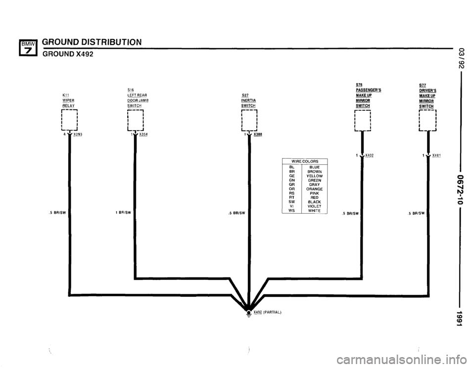 BMW 735i 1991 E32 Electrical Troubleshooting Manual BMW 735i 1991 E32 Electrical Troubleshooting Manual