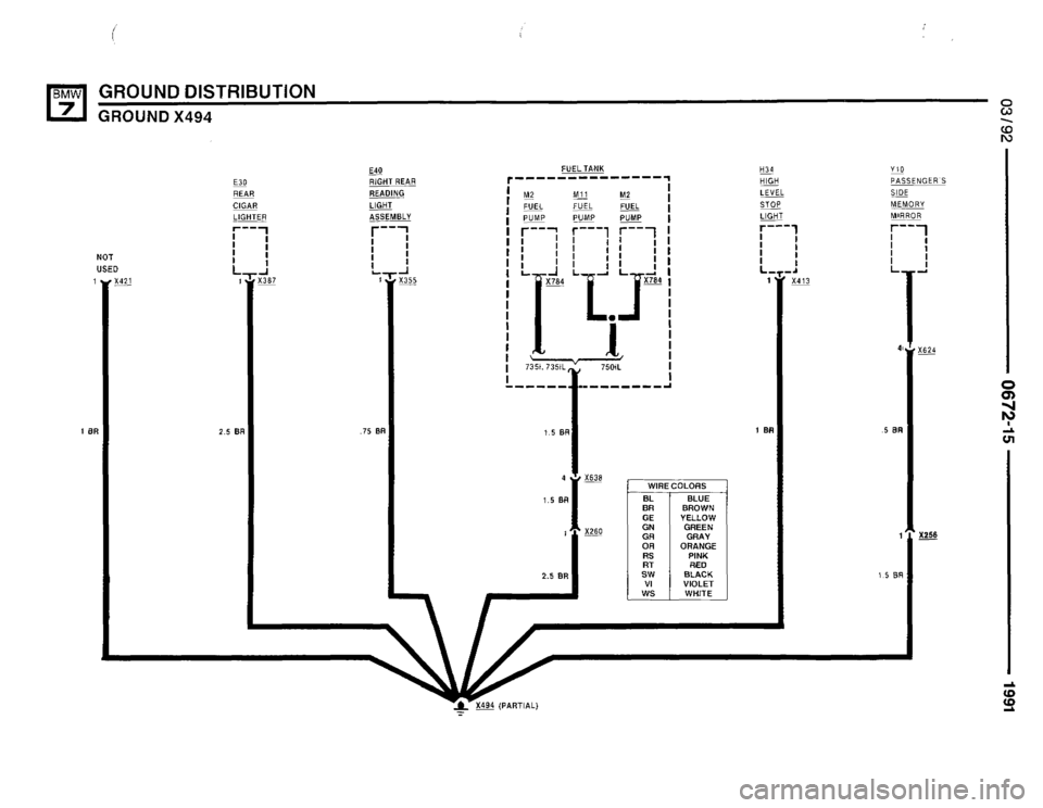 BMW 735i 1991 E32 Electrical Troubleshooting Manual BMW 735i 1991 E32 Electrical Troubleshooting Manual