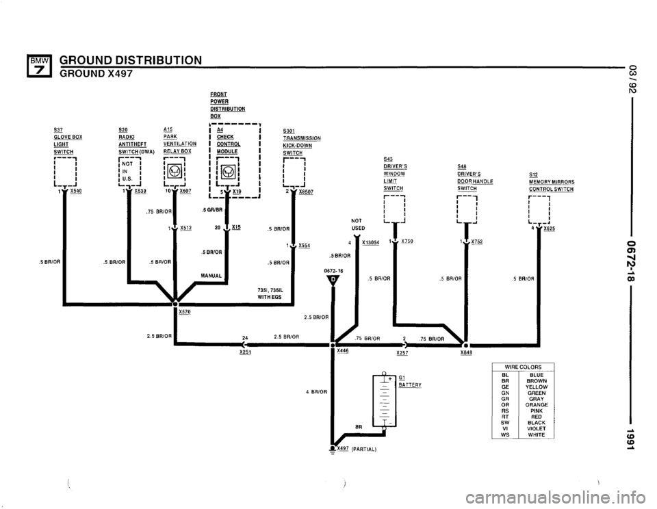 BMW 735i 1991 E32 Electrical Troubleshooting Manual BMW 735i 1991 E32 Electrical Troubleshooting Manual
