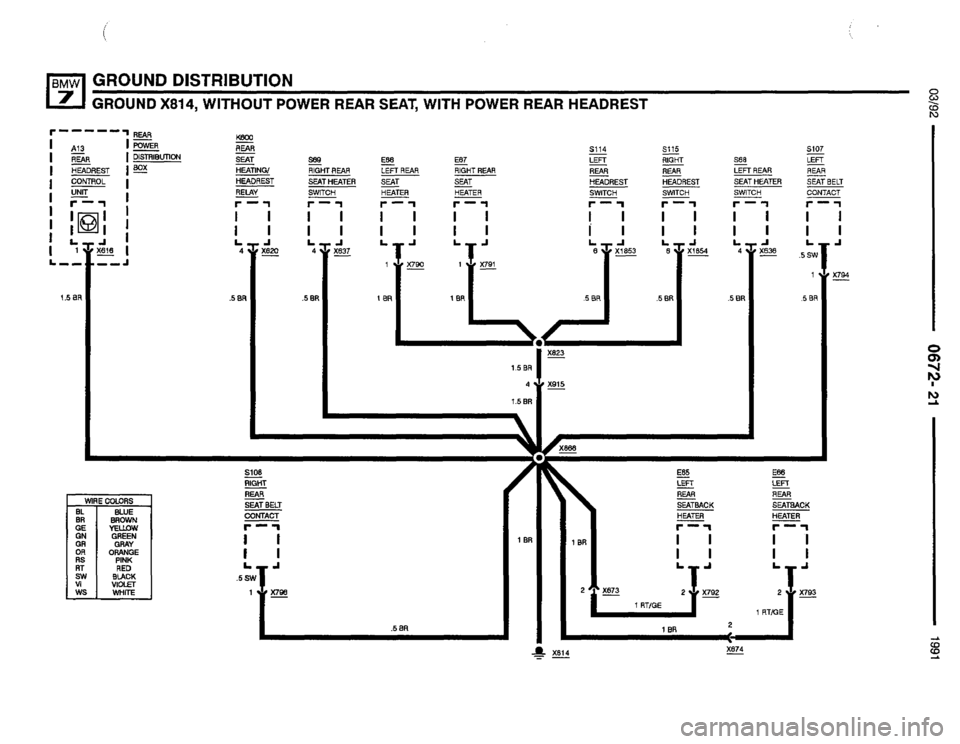 BMW 735i 1991 E32 Electrical Troubleshooting Manual BMW 735i 1991 E32 Electrical Troubleshooting Manual