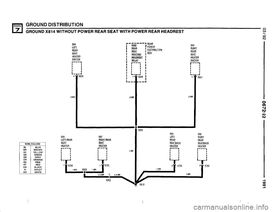 BMW 735i 1991 E32 Electrical Troubleshooting Manual BMW 735i 1991 E32 Electrical Troubleshooting Manual