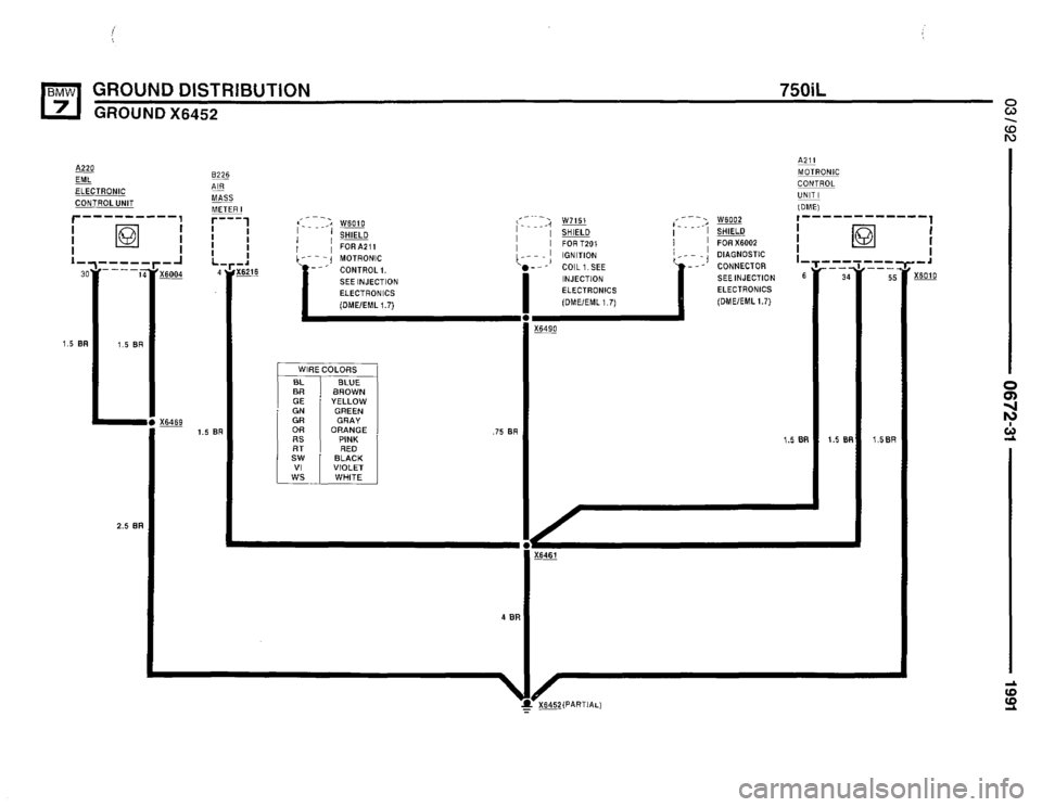 BMW 735il 1991 E32 Electrical Troubleshooting Manual BMW 735il 1991 E32 Electrical Troubleshooting Manual