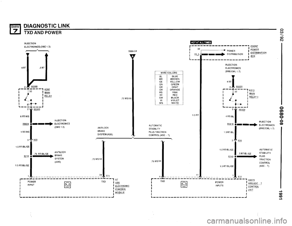 BMW 735i 1991 E32 Electrical Troubleshooting Manual BMW 735i 1991 E32 Electrical Troubleshooting Manual
