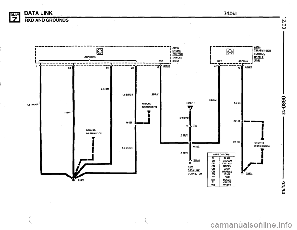 BMW 740i 1993 E32 Electrical Troubleshooting Manual BMW 740i 1993 E32 Electrical Troubleshooting Manual