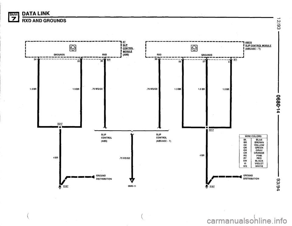 BMW 740i 1993 E32 Electrical Troubleshooting Manual BMW 740i 1993 E32 Electrical Troubleshooting Manual