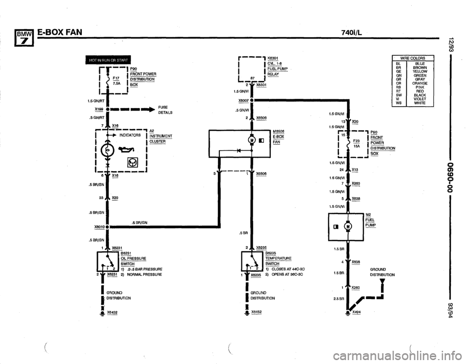 BMW 740i 1993 E32 Electrical Troubleshooting Manual BMW 740i 1993 E32 Electrical Troubleshooting Manual