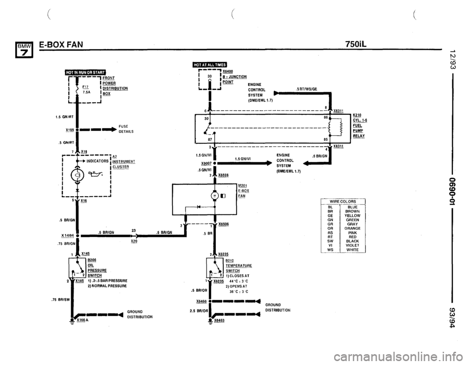 BMW 740i 1993 E32 Electrical Troubleshooting Manual BMW 740i 1993 E32 Electrical Troubleshooting Manual
