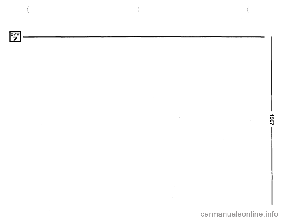 BMW 740i 1993 E32 Electrical Troubleshooting Manual 