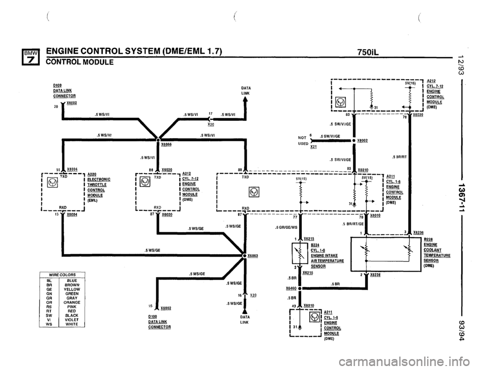 BMW 740i 1993 E32 Electrical Troubleshooting Manual BMW 740i 1993 E32 Electrical Troubleshooting Manual