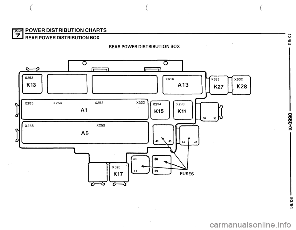 BMW 740i 1993 E32 Electrical Troubleshooting Manual 