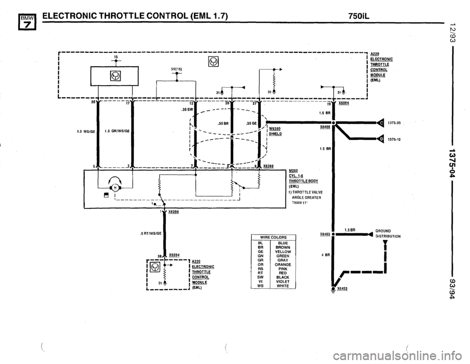 BMW 740i 1993 E32 Electrical Troubleshooting Manual BMW 740i 1993 E32 Electrical Troubleshooting Manual