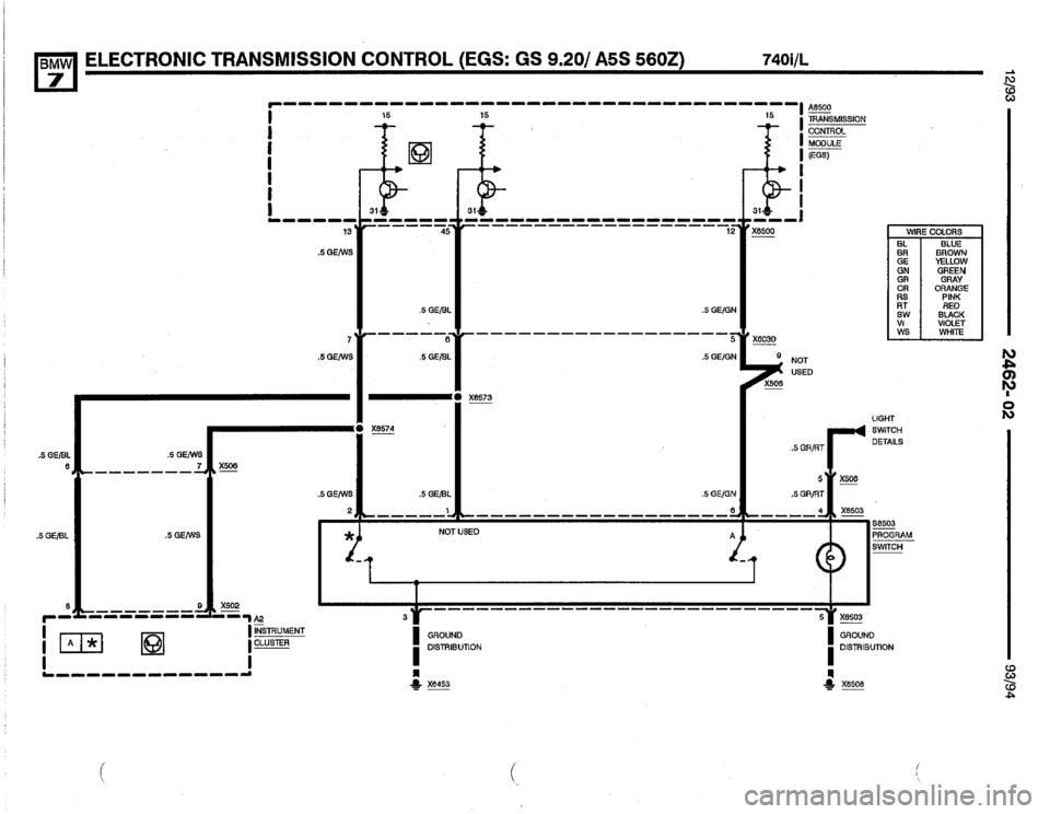 BMW 740i 1993 E32 Electrical Troubleshooting Manual BMW 740i 1993 E32 Electrical Troubleshooting Manual