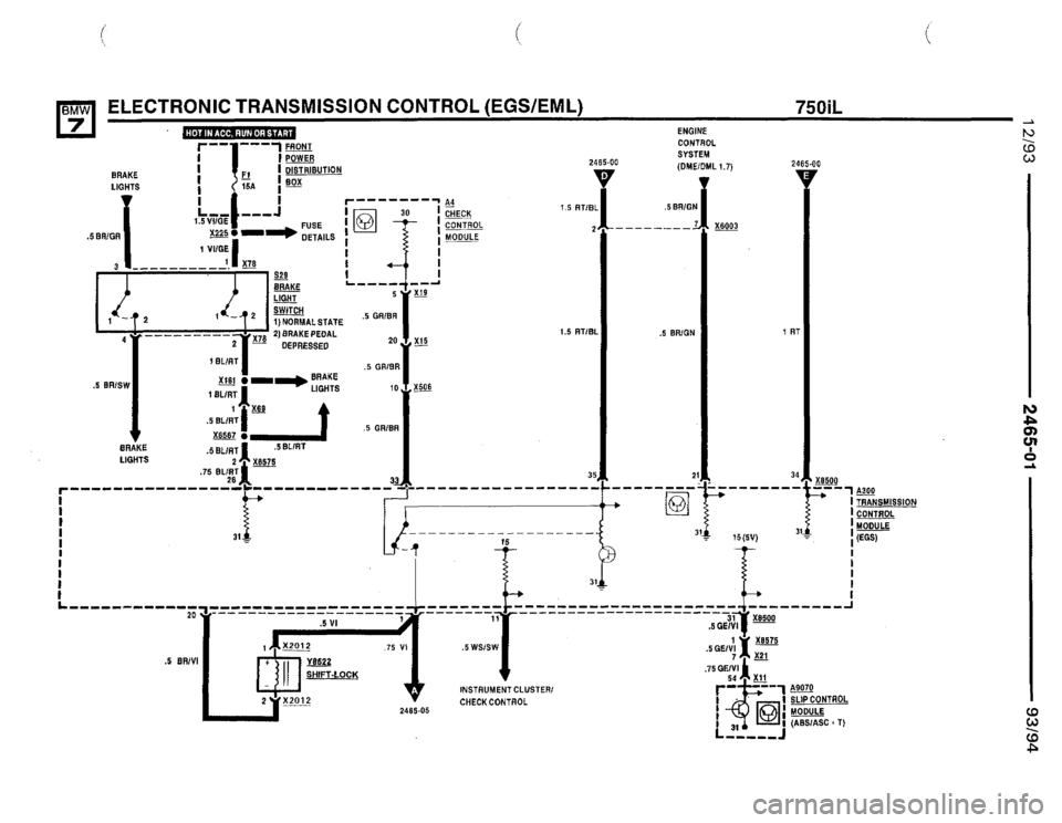 BMW 740i 1993 E32 Electrical Troubleshooting Manual BMW 740i 1993 E32 Electrical Troubleshooting Manual